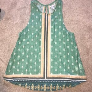 Colorful O’Neil flowy top